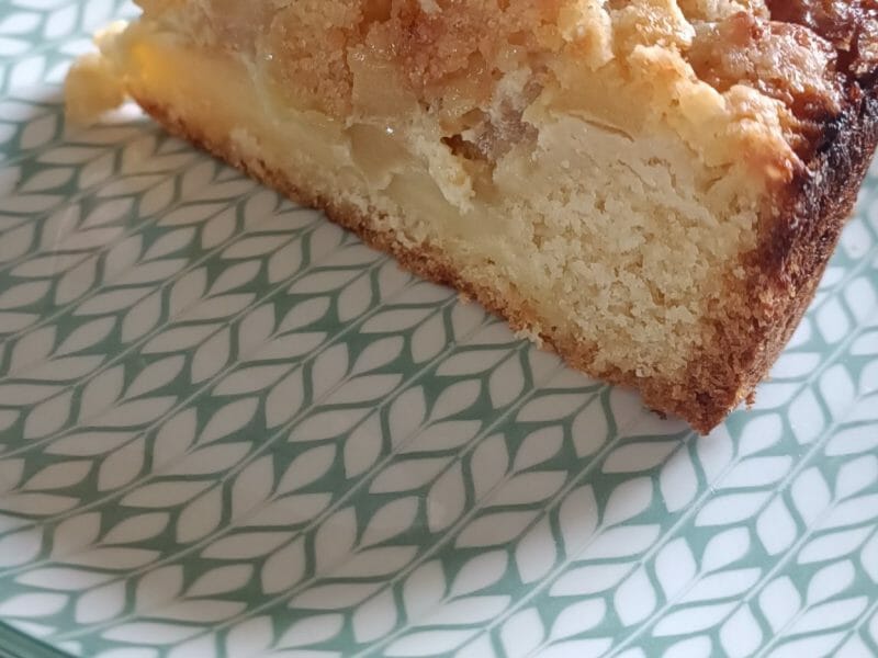 Cliquez pour zoomer ! Tarte aux pommes façon crumble Thermomix par auroreavah