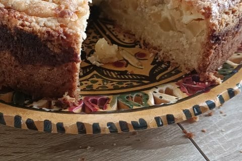 Cliquez pour zoomer ! Tarte aux pommes façon crumble Thermomix par auroreavah