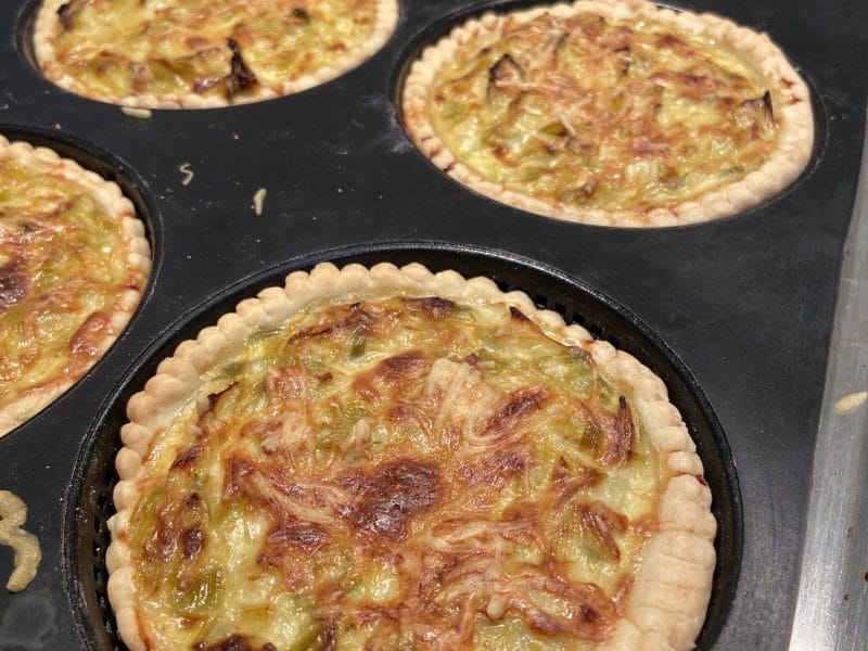 Cliquez pour zoomer ! Tarte aux poireaux Thermomix par Bree de myhomemadecook