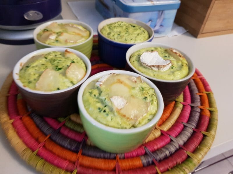 Cliquez pour zoomer ! Flan de courgettes Thermomix par kitou34