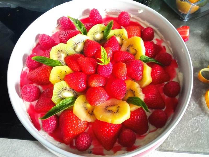 Cliquez pour zoomer ! Tarte aux fraises sans cuisson Thermomix par calali85