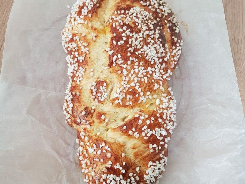 Cliquez pour zoomer ! Brioche tressée à la mie filante Thermomix par pame79