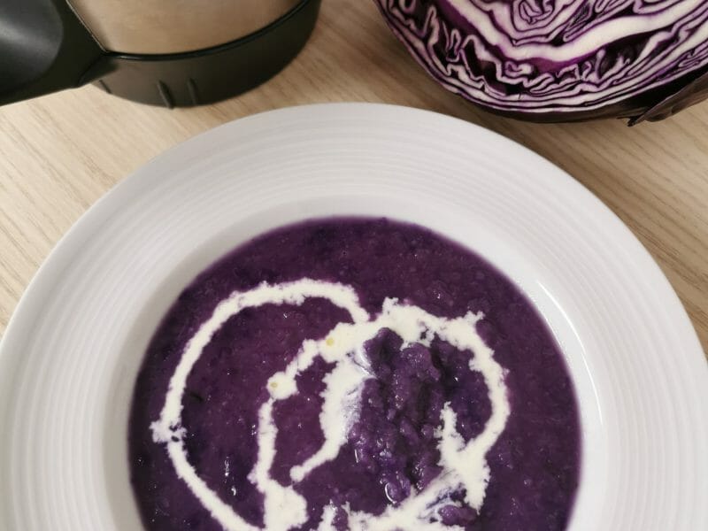 Cliquez pour zoomer ! Soupe au chou rouge Thermomix par gloriavdc