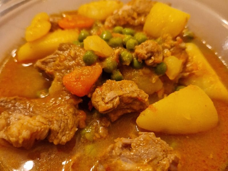Cliquez pour zoomer ! Ragoût de porc aux légumes Thermomix par anjuluto