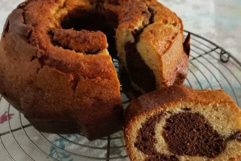 Cliquez pour zoomer ! Marbré au chocolat Thermomix par virginieetjoel