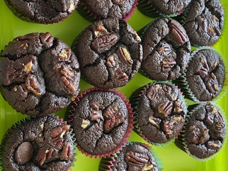 Muffins au chocolat façon Starbucks au Thermomix Cookomix