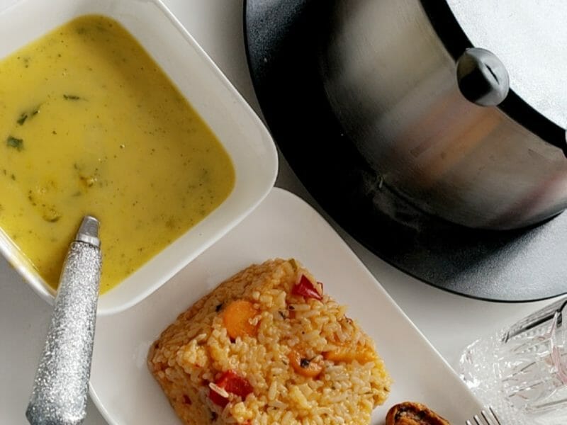 Cliquez pour zoomer ! Arroz con pollo Thermomix par nadia_262