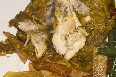 Cliquez pour zoomer ! Tajine de poulet aux olives Thermomix par kenza_56