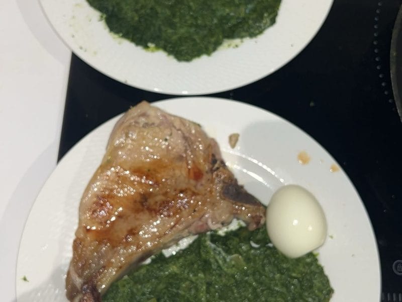 Cliquez pour zoomer ! Épinards frais à la crème Thermomix par kenza_56