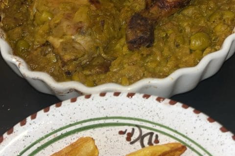 Cliquez pour zoomer ! Tajine de poulet aux olives Thermomix par kenza_56