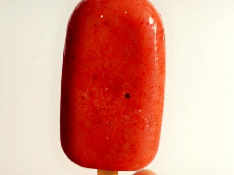 Cliquez pour zoomer ! Sorbet à la fraise Thermomix par hindouna19