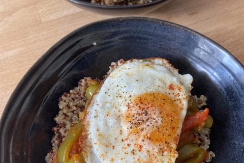 Cliquez pour zoomer ! Quinoa sauce basquaise Thermomix par Justine