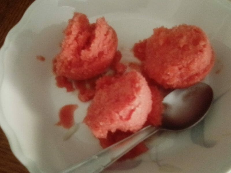 Cliquez pour zoomer ! Granité de pastèque Thermomix par hockthon