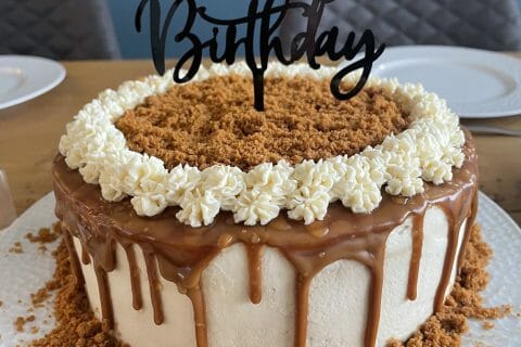 Cliquez pour zoomer ! Layer cake Kinder Bueno Thermomix par Tony et Ludi