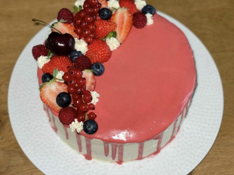 Cliquez pour zoomer ! Layer cake Kinder Bueno Thermomix par Tony et Ludi