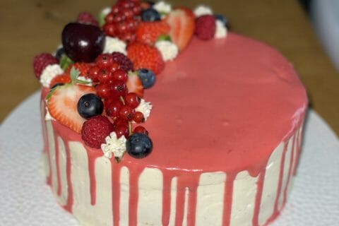 Cliquez pour zoomer ! Layer cake Kinder Bueno Thermomix par Tony et Ludi