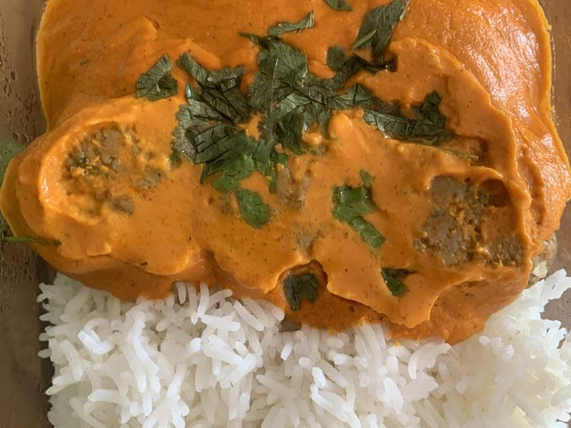 Cliquez pour zoomer ! Boulettes de viande Tikka Masala Thermomix par laury_36