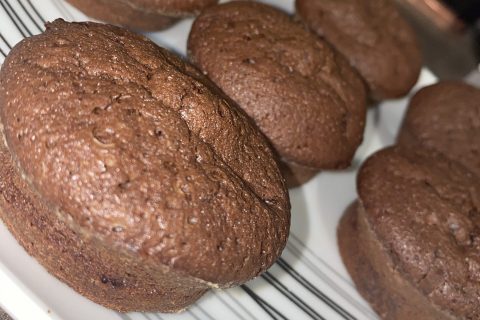 Cliquez pour zoomer ! Moelleux au chocolat cœur fondant Thermomix par flora_43