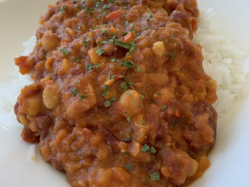 Cliquez pour zoomer ! Chili végétarien Thermomix par delph1376