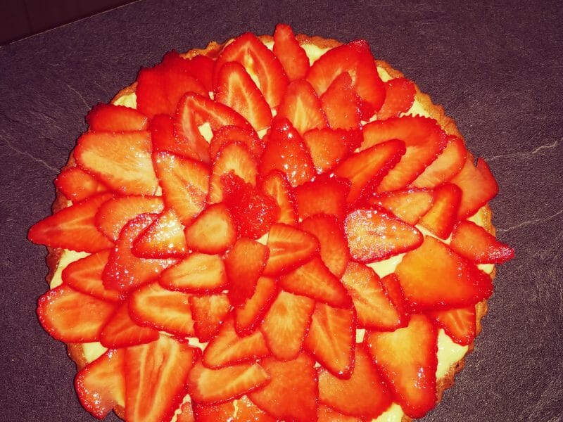 Cliquez pour zoomer ! Tarte aux fraises Thermomix par LettySiiah