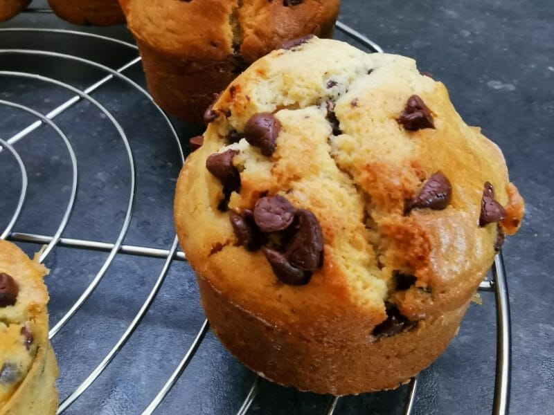 Cliquez pour zoomer ! Muffins aux pépites de chocolat Thermomix par fanny67