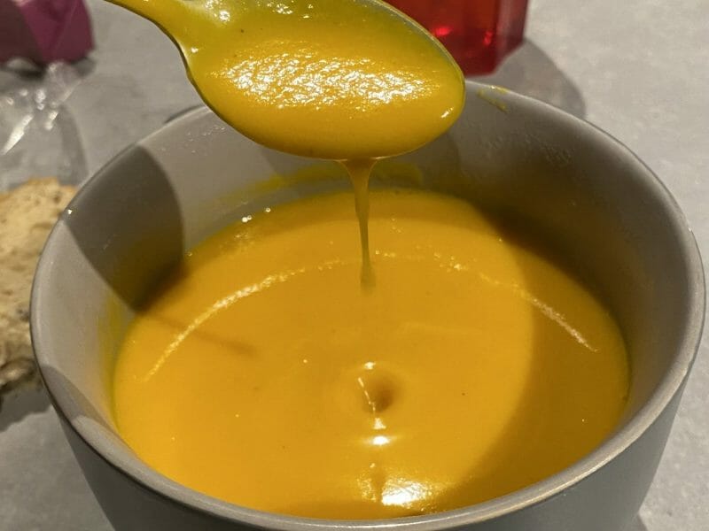 Velouté de potiron au Thermomix