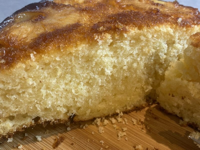 Cliquez pour zoomer ! Gâteau renversé à l’ananas Thermomix par julie_1057