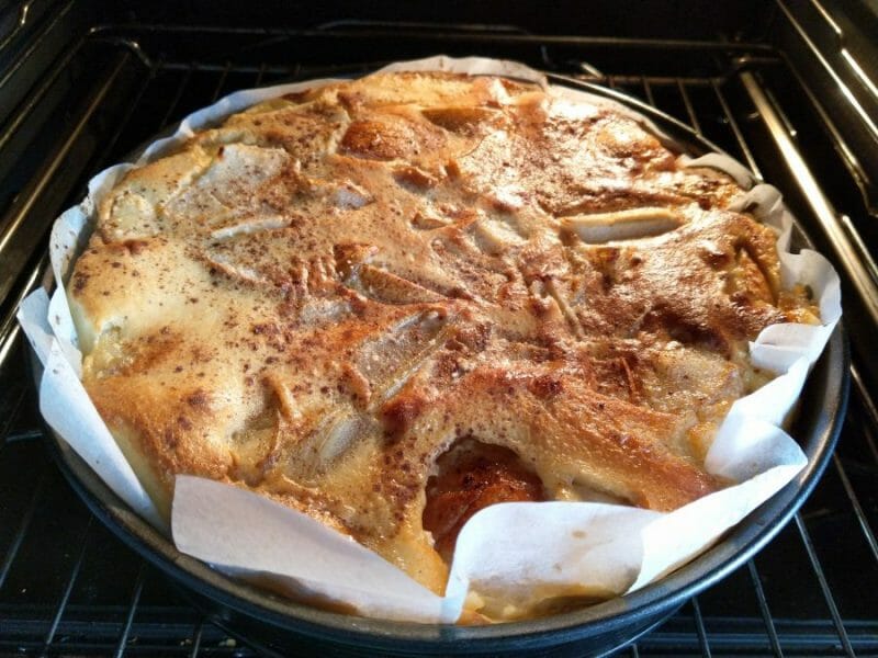 Cliquez pour zoomer ! Clafoutis aux poires et aux raisins secs Thermomix par Isa1981