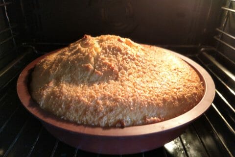 Cliquez pour zoomer ! Moelleux coco-bananes au Thermomix