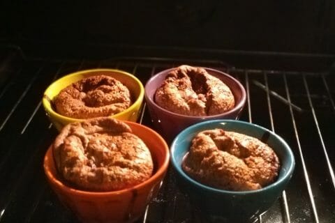 Cliquez pour zoomer ! Ramequins fondants au chocolat Thermomix par Isa1981