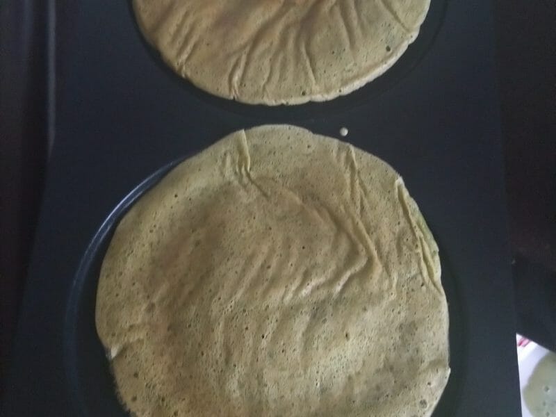 Cliquez pour zoomer ! Pancakes banane et épinards Thermomix par Isa1981