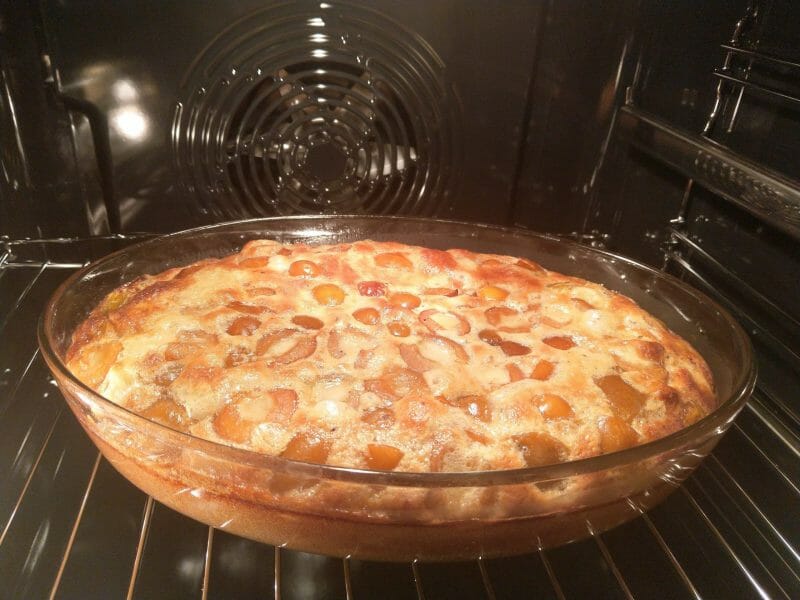 Cliquez pour zoomer ! Clafoutis aux mirabelles Thermomix par Isa1981