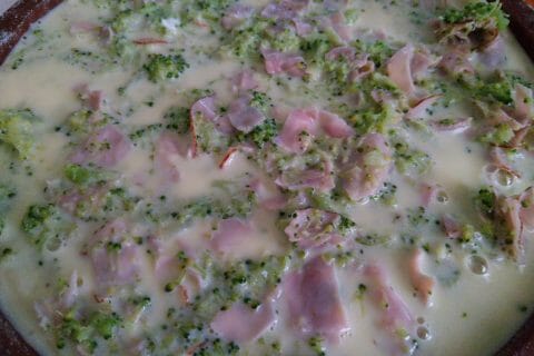 Cliquez pour zoomer ! Quiche au brocoli et jambon Thermomix par Isa1981
