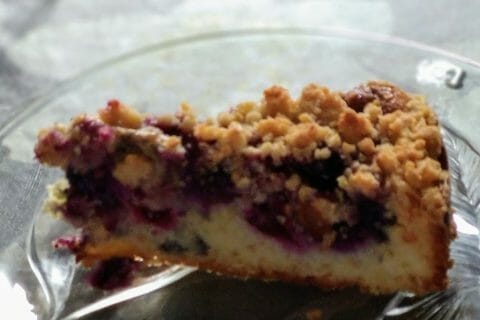 Cliquez pour zoomer ! Crumb cake framboises Thermomix par Isa1981