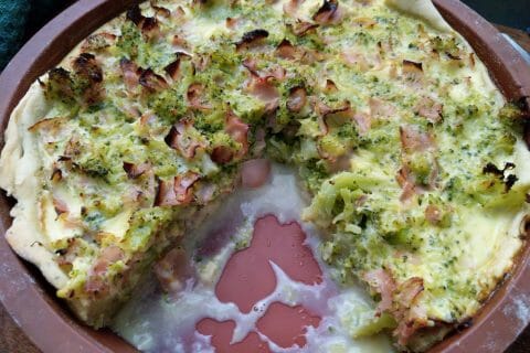 Cliquez pour zoomer ! Quiche au brocoli et jambon Thermomix par Isa1981