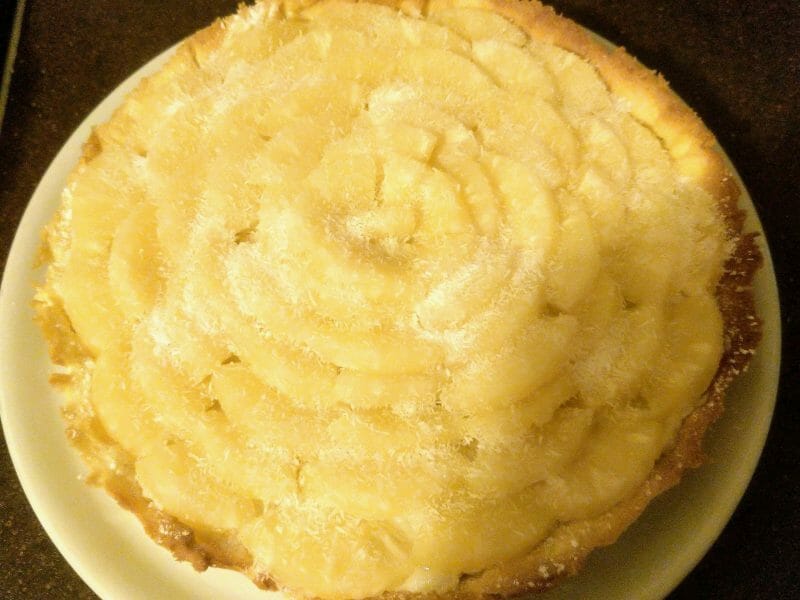 Cliquez pour zoomer ! Tarte piña colada Thermomix par Isa1981