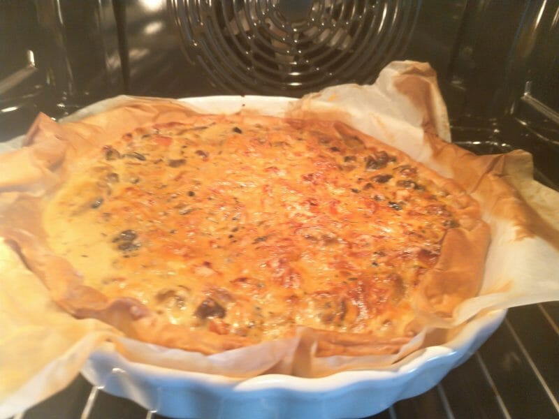 Cliquez pour zoomer ! Tarte salée aux légumes d’été Thermomix par Isa1981