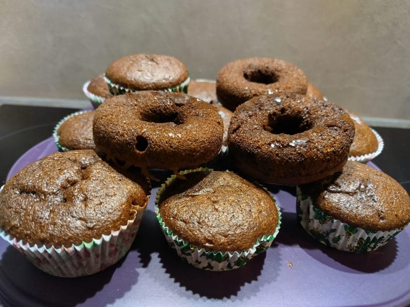 Cliquez pour zoomer ! Cake au chocolat et à la banane Thermomix par Isa1981