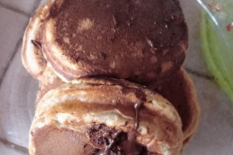 Cliquez pour zoomer ! Pancakes à la banane Thermomix par Sanceylien
