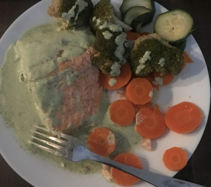 Cliquez pour zoomer ! Pavé de saumon Thermomix par Amenate