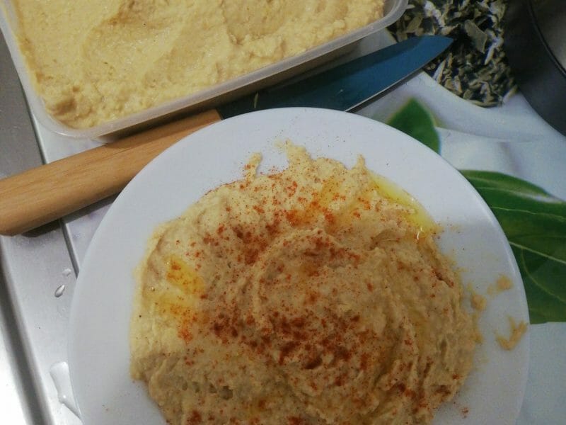 Cliquez pour zoomer ! Houmous Thermomix par Amenate