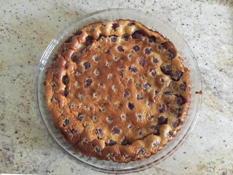 Cliquez pour zoomer ! Clafoutis aux cerises Thermomix par Synial