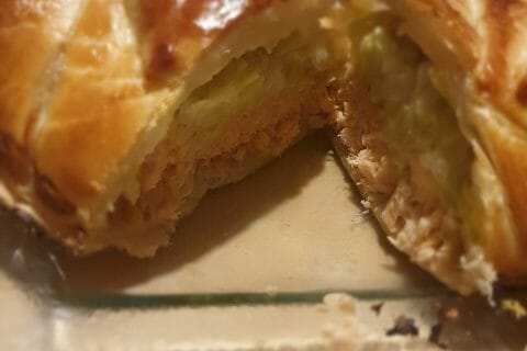 Cliquez pour zoomer ! Feuilleté saumon et poireaux Thermomix par Alexia47