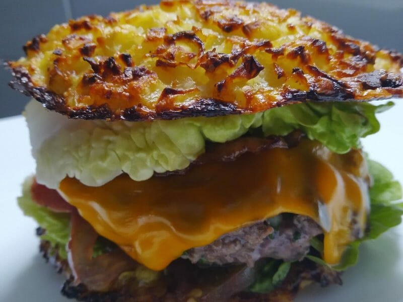 Cliquez pour zoomer ! Potatoes burger Thermomix par Djobi