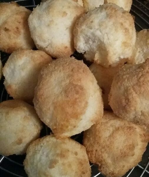 Cliquez pour zoomer ! Rocher coco (Congolais) Thermomix par manolette