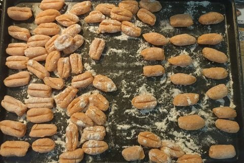 Cliquez pour zoomer ! Gnocchis de potiron Thermomix par angel42520