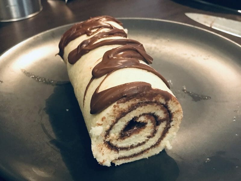 Cliquez pour zoomer ! Roulé au nutella Thermomix par orianne_7