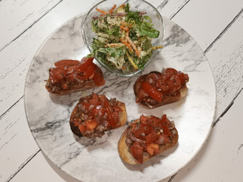 Cliquez pour zoomer ! Bruschetta Thermomix par Steffi