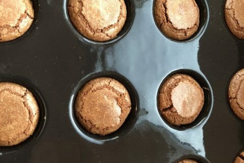 Cliquez pour zoomer ! Mini muffins au chocolat au Thermomix