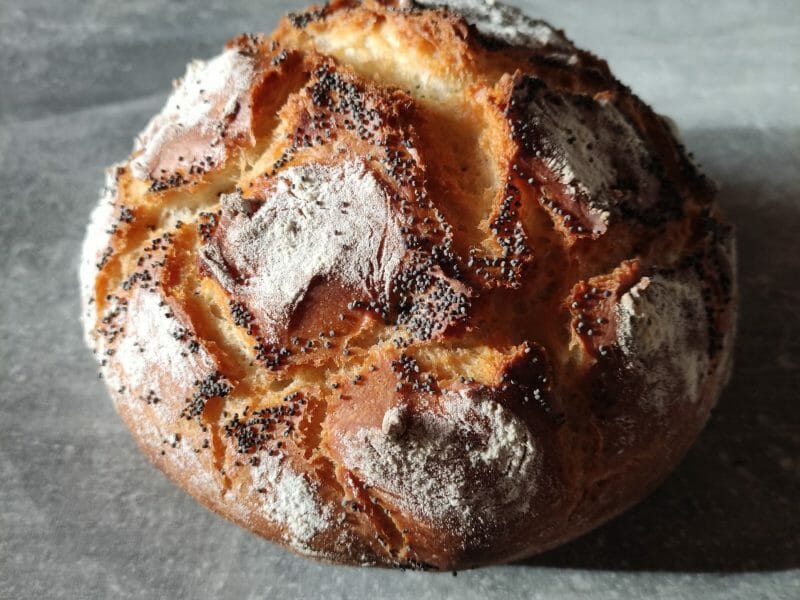 Cliquez pour zoomer ! Pain Cocotte Thermomix par niiemela